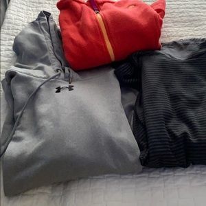 Name brand size small hoodies - fleece sold